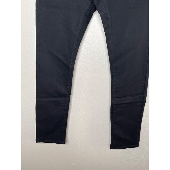 John Varvatos Mens  J701 BLACK WEFT Regular Fit  Jeans 31 Reg - Picture 4 of 12